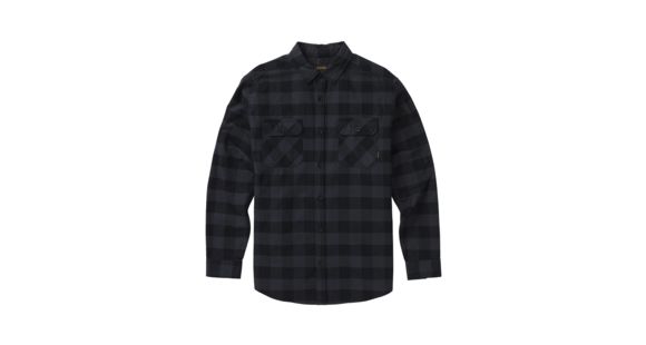 Burton Brighton Flannel Shirt - Men's, True Black Heather Buffalo, Extra Large, 14053109003XL