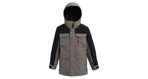 Burton Covert Jacket - Kid's, Bog Heather / True Black, Small, 20537101020-S