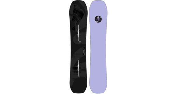 Burton Family Tree Hometown Hero Snowboard, Clear, 152, 22245100000-152