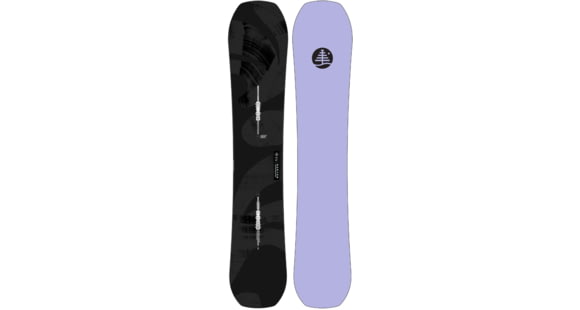 Burton Family Tree Hometown Hero Snowboard, Clear, 165W, 22245100000-165W