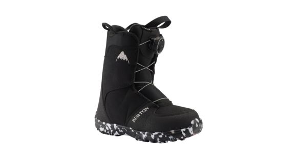 Burton Grom BOA Snowboard Boots - Kids, Black, 1K, 15089102001-1K