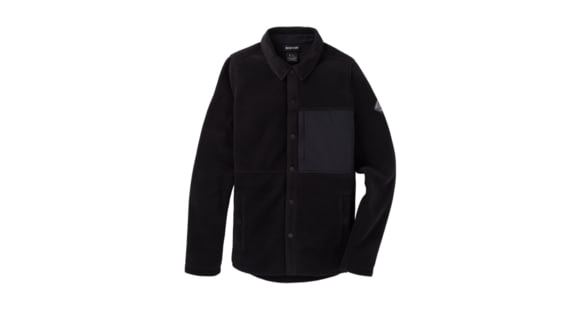 Burton Hearth Snap-Up Fleece - Women's, True Black, Medium, 22025100001-M