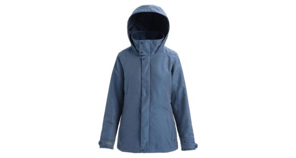 Burton Jet Set Jacket - Women's, Light Denim, Large, 10081106403-L