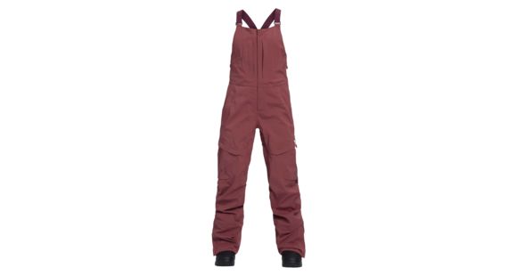 Burton Kimmy Bib Pant, 2L - Women's, Rose Brown, Small, 21284100200-S
