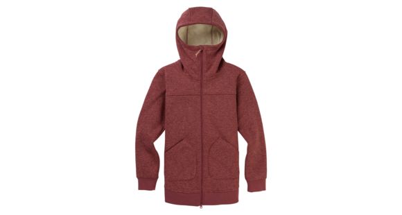 Burton Minxy Fleece Full-Zip Jacket - Women's, Rose Brown Heather, Small, 16435105200-S
