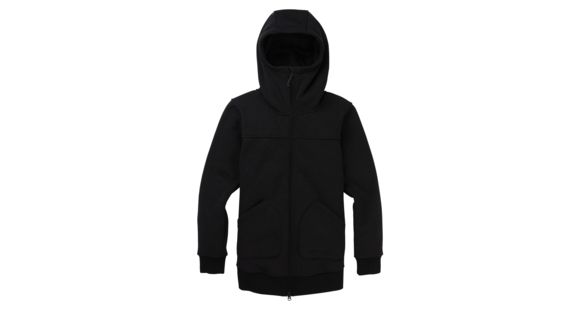 Burton Minxy Fleece Full-Zip Jacket - Women's, True Black Heather, Small, 16435105001-S