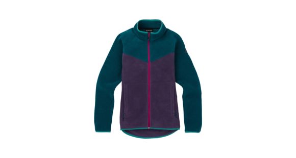 Burton Nomar Full-Zip Jacket - Women's, Deep Teal / Purple Velvet, Small, 21361100400-S