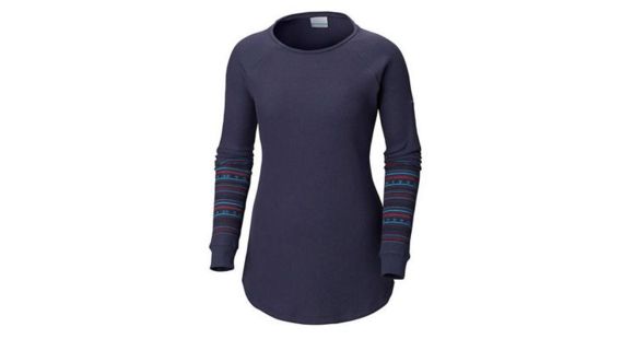 Columbia Along the Gorge Printed Crew, Nocturnal, 3X - Women's, 1803442466-3X