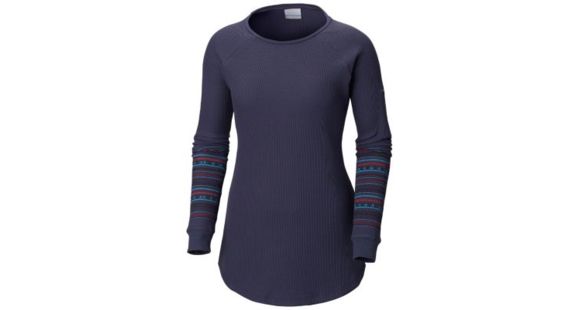 Columbia Along the Gorge Printed Crew Top - Women's, Nocturnal, Small, 1803441466-S