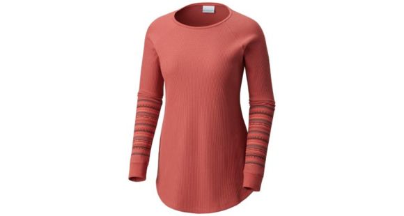 Columbia Along the Gorge Printed Crew Top - Women's, Rose Dust, Medium, 1803441677-M