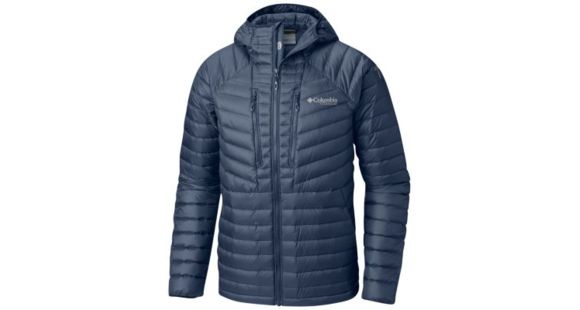 Columbia Altitude Tracker Hooded Jacket - Men's, Dark Mountain, Large, 1798631478-L