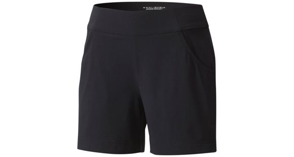 Columbia Anytime Casual Short - Women's, Black, Large, 7in, 1768161010-L-7