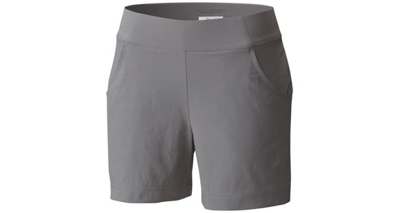 Columbia Anytime Casual Short - Women's, Light Grey, Large, 5in, 1768161060-L-5