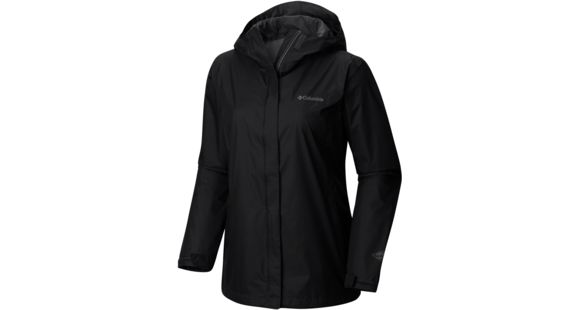 Columbia Arcadia II Rain Jacket - Women's, Black, Small, 153411-010-S