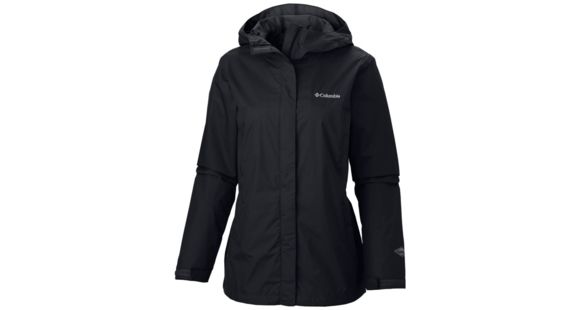 Columbia Arcadia II Rain Jacket - Women's, Black, Extra Large, 153411-010-XL