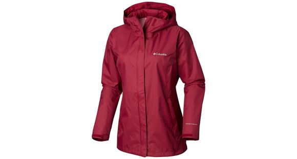 Columbia Arcadia II Rain Jacket - Women's, Wine Berry, Large, 1534111550-L