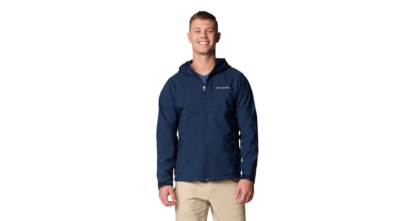 Columbia Ascender II Hooded Softshell Jacket - Men's, Collegiate Navy, XL, 2090451-464-XL
