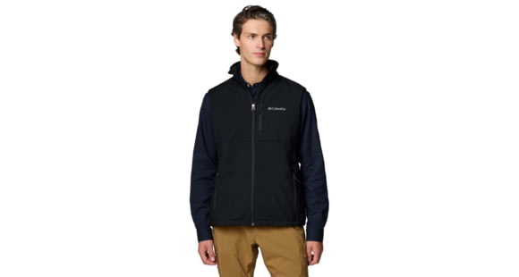 Columbia Ascender II Softshell Vest - Men's, Black, Medium, 2090471-010-M