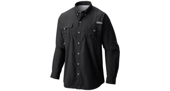 Columbia Bahama II Long Sleeve Shirt - Men's, Black, 2XL, 101162-010-XXL