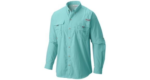 Columbia Bahama II Long Sleeve Shirt - Men's, Gulf Stream, 3X, 101162-499-3X