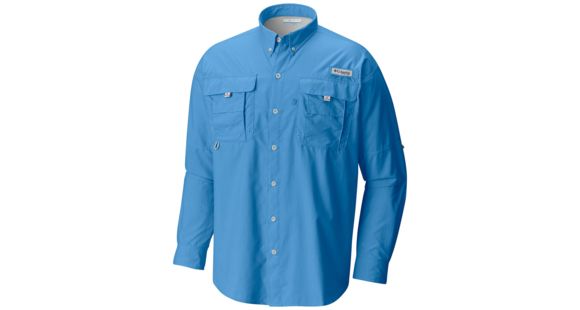 Columbia Bahama II Long Sleeve Shirt - Men's, Yacht, 6X, 101162-475-6X