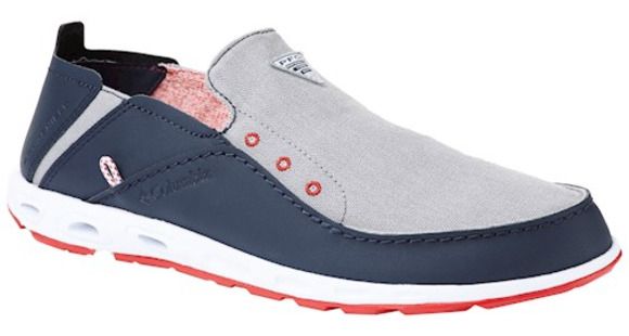 Columbia Bahama Vent PFG Shoes -Mens, Monument/Intense Red, Medium, 9.5, 1673141036-9.5