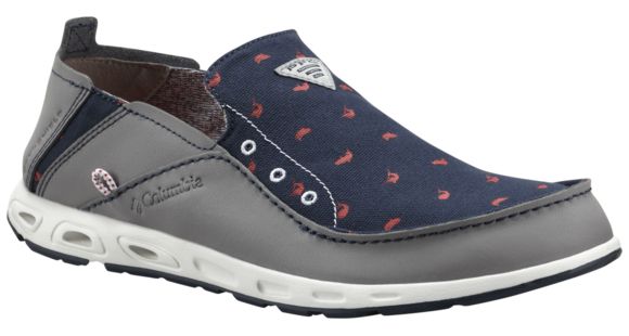 Columbia Bahama Vent PFG Watersport Shoe - Men's-Navy/Red-Medium-10.5