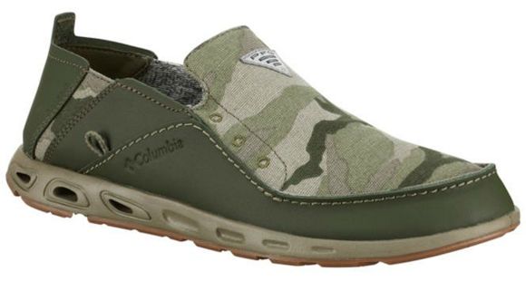 Columbia Bahama Vent PFG Watersport Shoe - Men's-Surplus Green-Medium-10.5 US