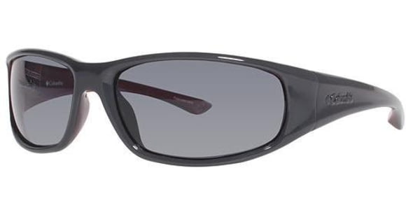 Columbia Borrego Polarized Sunglasses - Frame Grey/Red, Size 61/16mm CBBORREGOPZ617