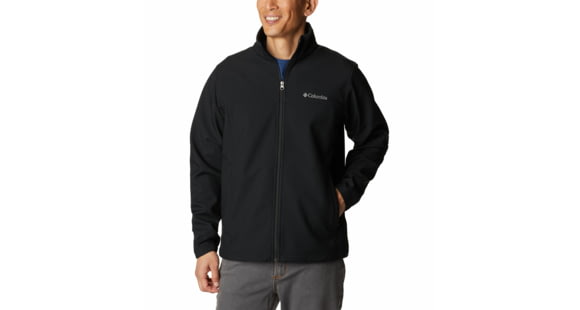 Columbia Bowen Lake Softshell Jacket - Men's, Black, Large, 1725121010BlackL