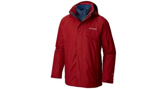 Columbia Bugaboo II Fleece Interchange Jacket - Men's, Red Element, Large, 1800661611-L
