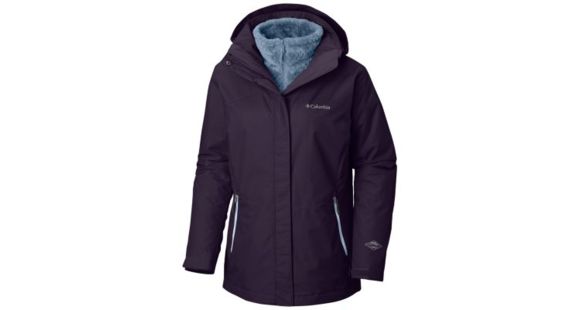 Columbia Bugaboo II Fleece Interchange Jacket - Women's, Dark Plum, Medium, 1799241506-M