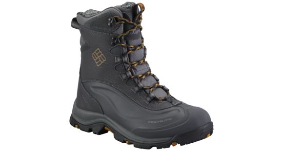 Columbia Bugaboot Plus II Omni-Heat Winter Boot - Men's-Coal/Sudan Brown-10 US-Regular