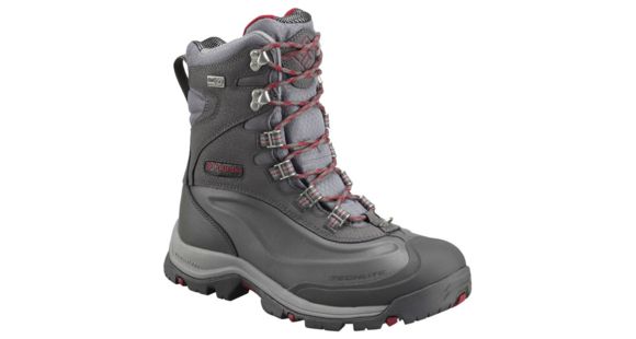 Columbia Bugaboot Plus III Titanium Omni-Heat Winter Boot - Women's-Shale/Pomegranate-Medium-6