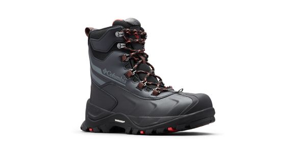 Columbia Bugaboot Plus IV Omni-Heat Boot - Women's, Black/Sunset Red, 10 US, Medium, 1791271010-10