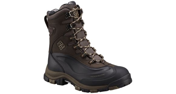 Columbia Bugaboot Plus Omni-Heat Michelin Winter Boot - Men's-Cordovan/Ancient Fossil-Medium-11.5