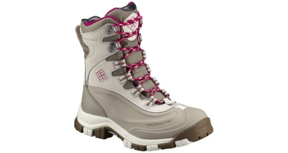 Columbia Bugaboot Plus Omni-Heat Michelin Winter Boot - Women's-Sea Salt/Deep Blush-Medium-9