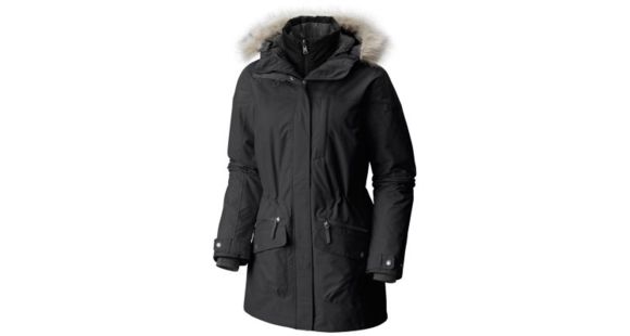 Columbia Carson Pass Interchange Jacket - Women's, Black, Extra Large, 173724-010-XL