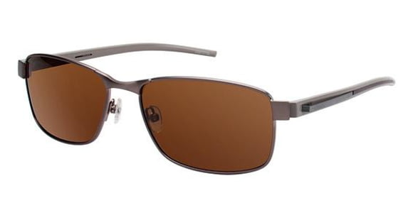 Columbia CASCO PEAK Sunglasses - Frame MATTE GRAPPA/MATTE GRAPPA, Lens Color Brown, Size 58/17mm CBCASCOPEAK03