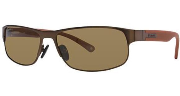 Columbia Challenger Sunglasses - Frame Brown/Cedar, Size 60/16mm CBCHALLENGERPZ03