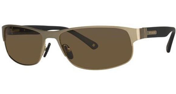Columbia Challenger Sunglasses - Gold/Black Frame, Brown Lens, 60/16mm CBCHALLENGERPZ04