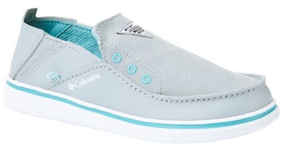 Columbia Childrens Bahama PFG Shoes, Earl Grey/Geyser, Medium, 12, 1826932025-12