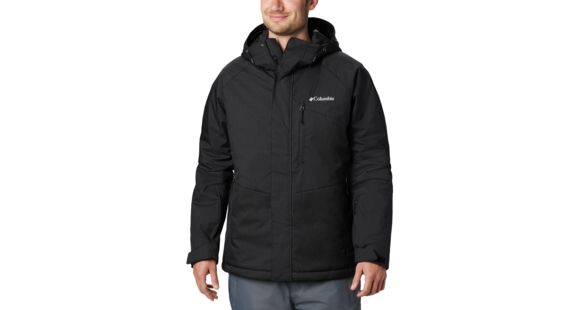 Columbia Chuterunner II Jacket - Men's, Black Heather, Small, 1864341010-S