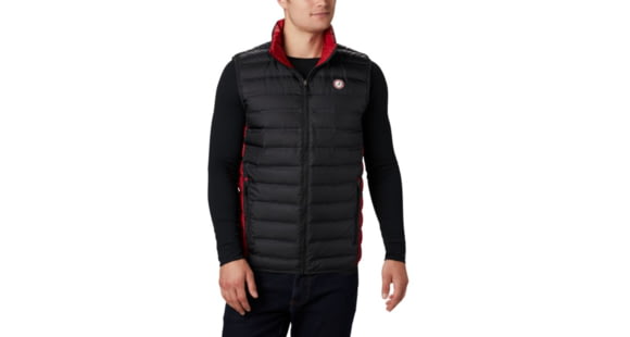 Columbia CLG Lake 22 Reversible Vest, ALA - Black, Red Velvet, 2XL - Men's, 1809301960-XXL