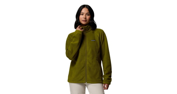Columbia Benton Springs Full Zip Fleece Jacket - Women's, Mossy Green, Medium, 1372111379-379-M