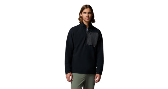 Columbia Hydroforce Lightweight Half Zip - Men's, Black, Small, 2156191010-010-S