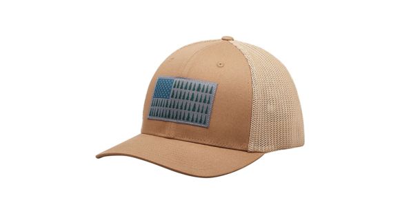 Columbia Mesh Tree Flag Ball Cap, Delta, Large/Extra Large, 1837101257-257-L/XL