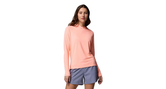 Columbia PFG Solar Stream II Hoodie - Women's, Tiki Pink, Medium, 2158131807-807-M