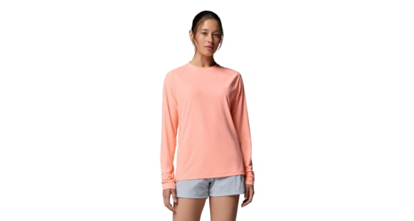 Columbia PFG Solar Stream II Long Sleeve - Women's, Tiki Pink, Large, 2158141807-807-L