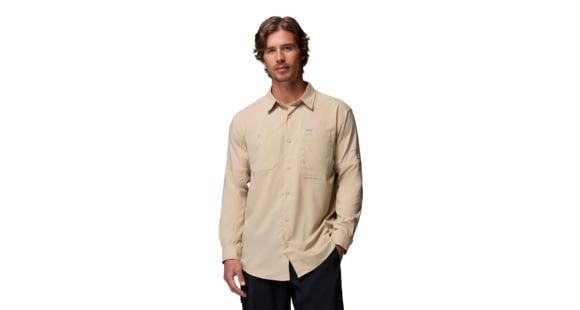 Columbia Silver Ridge Utility II Long Sleeve Shirt - Men's, Ancient Fossil, Extra Large, 2157291271-271-XL